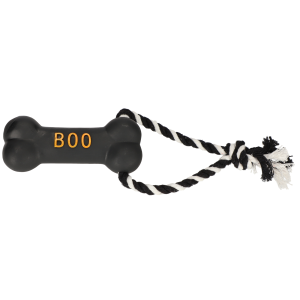 Zabawka sznur z kością "BOO"