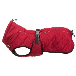 Płaszczyk dla psa Minot, czerwony M 50 cm 
