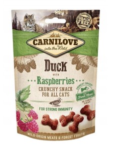 Carnilove Cat Crunchy Snack Duck&Raspberries 50g