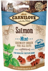 CARNILOVE Crunchy Snack Salmon&Mint  50g