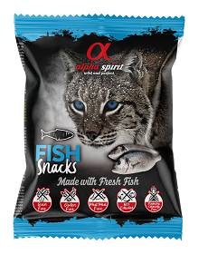 Alpha Spirit Przysmak dla kota kostki z rybą 50g
