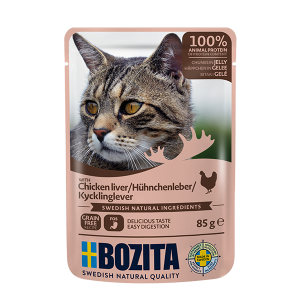 Bozita Kawałki w galaretce z wątróbką z kurczaka 85g