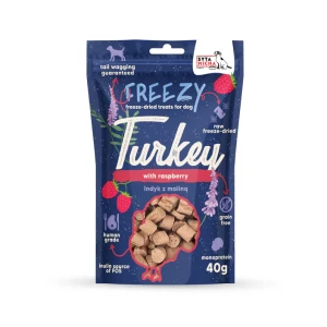Syta Micha FREEZY Indyk z maliną 40g