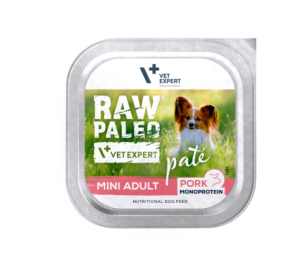 Raw Paleo Wieprzowina Pate Mini Adult 150g
