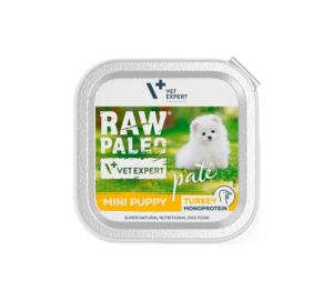 Raw Paleo Indyk Pate Mini Puppy 150g