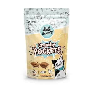 Mr.Bandit Crunchy Pockets z Tuńczykiem i Kurczakiem 40g