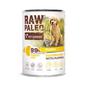 RAW PALEO Indyk&Dorsz Puppy 400g