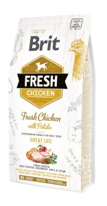 Brit Fresh Adult Great Life  2,5 kg