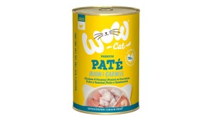 WOW CAT - kurczak z krewetkami dla dorosłych kotów 400g