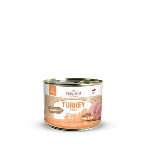 Karma mokra dla kotów Premium Selecion Turkey/Indyk 200g Light