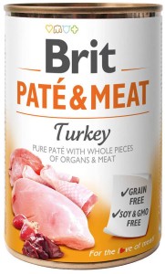 Brit Pate & Meat 800 g Indyk