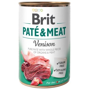 Brit Pate & Meat 800 g Dziczyzna