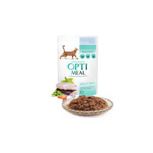 Optimeal z dorszem i warzywami w galarecie 85g