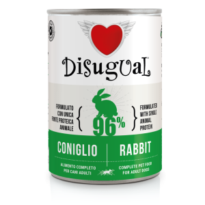 Disugual Dog Puszka Monoprotein Królik 400g
