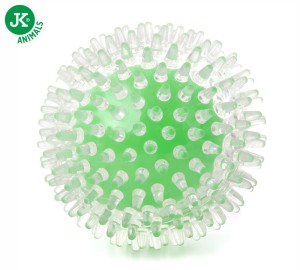 JK Zabawka Piłka z kolcami 6 cm twarda mix kolorów